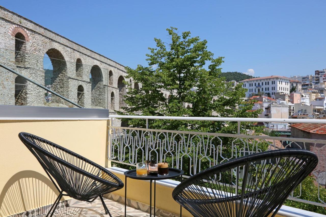 Апартаменты Under The Aqueduct Boutique House Кавала Экстерьер фото